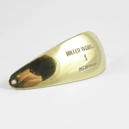 Miller Weedless Wobbler Blizgė, Auksinė, 14g, Nežolėta, #2995