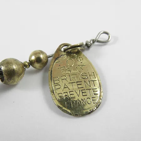 Mepps Aglia 0 Sukriukė, Žalvaris, 2,5g, Klasikinis Dizainas, #3026