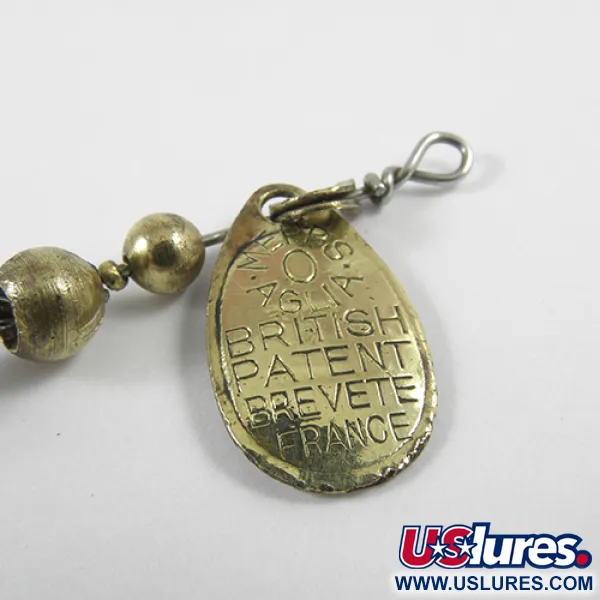 Mepps Aglia 0 Sukriukė, Žalvaris, 2,5g, Klasikinis Dizainas, #3026