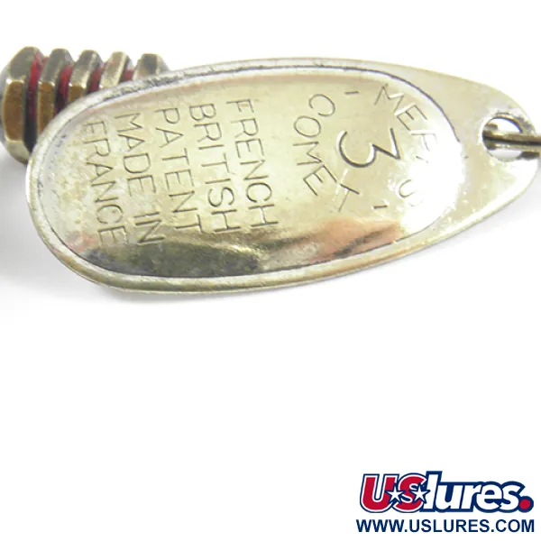 Mepps Comet 3 Dressed Sukrė, Žalvaris, 6.5g, Voverės kailis, #3030