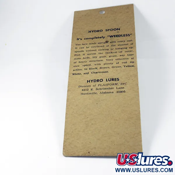 Hydro Lures Weedless Hydro Spoon, Balta/Pilka/Raudona, 14g, #3039