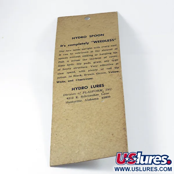 Hydro Lures Weedless Hydro Spoon, 11g, nekabinanti žolių blizgė #14443