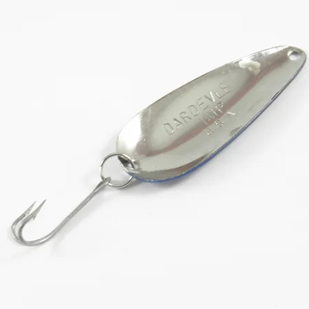 Eppinger Dardevle Imp Blizgė, Nikelis / Mėlyna, 11g, Mičiganas, #3093