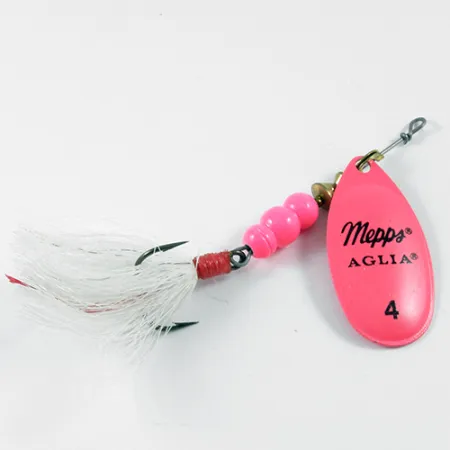 Mepps Aglia Hot Pink 4 Dressed (bucktail) Sukrė, Rožinė, 10g, #3099