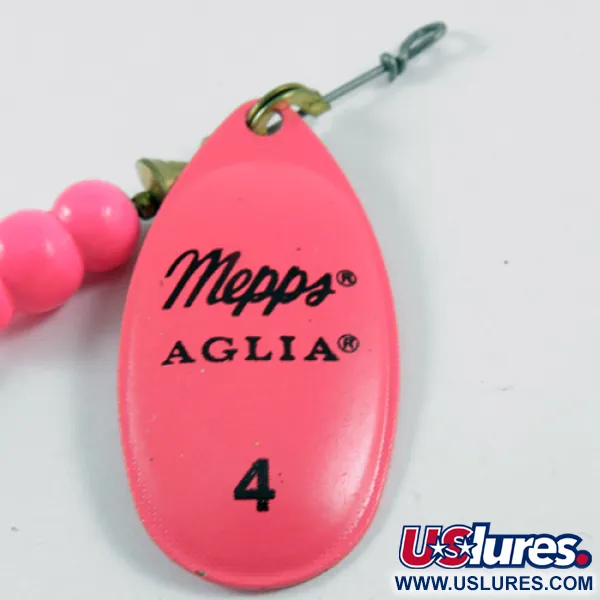 Mepps Aglia Hot Pink 4 Dressed (bucktail) Sukrė, Rožinė, 10g, #3099