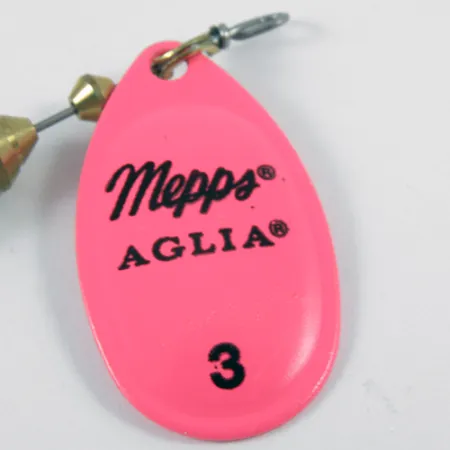 Mepps Aglia Hot Pink 3 Sukrė, Fluorescencinė rožinė, 7g, #3106