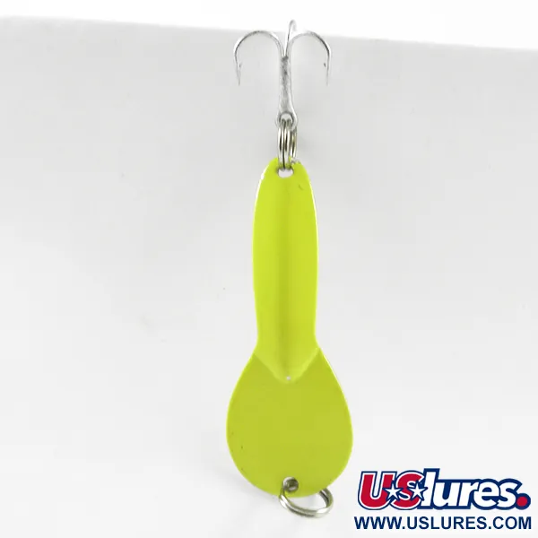 Acme Dazzler #2 Blizgė, Geltona / Nikelis, 7g, Vintage, #3143