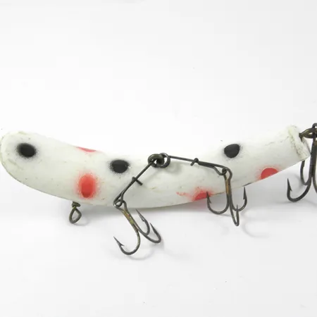 Yakima Bait Worden Flatfish Vobleris, White/Red/Black, 9g, #3149