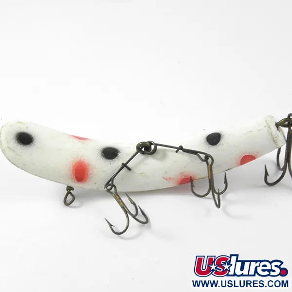 Yakima Bait Worden Flatfish Vobleris, White/Red/Black, 9g, #3149