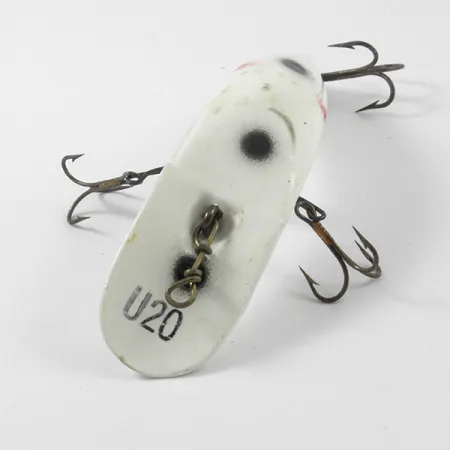 Yakima Bait Worden Flatfish Vobleris, White/Red/Black, 9g, #3149