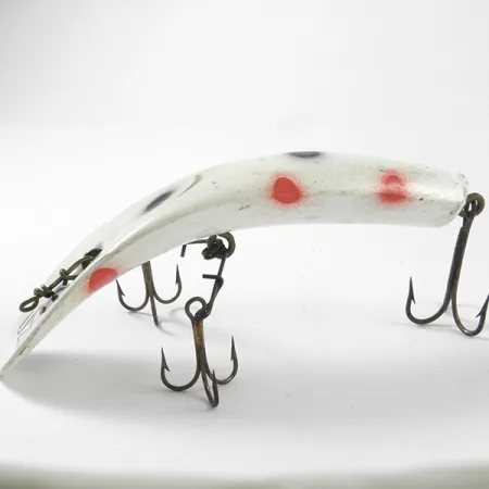 Yakima Bait Worden Flatfish Vobleris, White/Red/Black, 9g, #3149