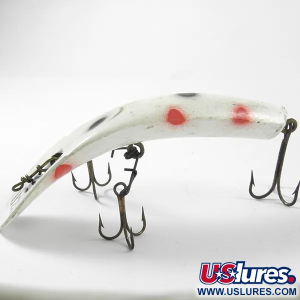 Yakima Bait Worden Flatfish Vobleris, White/Red/Black, 9g, #3149