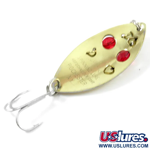 Hofschneider Red Eye junior Blizgė, Žalvaris / Raudonos akys, 11g, #3159