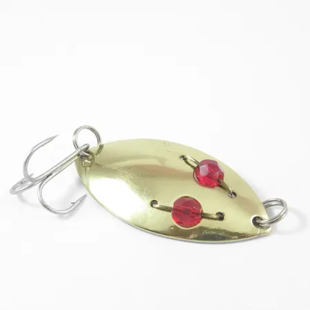 Hofschneider Red Eye junior Blizgė, Žalvaris / Raudonos akys, 11g, #3159