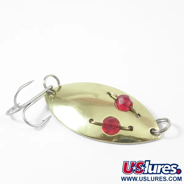 Hofschneider Red Eye junior Blizgė, Žalvaris / Raudonos akys, 11g, #3159