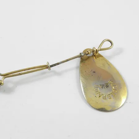 Hildebrandt Sukrė, Auksinė, 3.2g, Vienšakis kablys, #3168