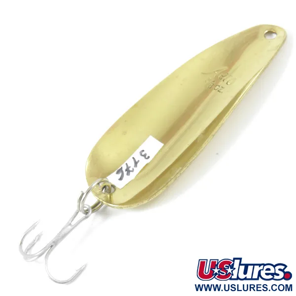 Aeroplane Spinner Aero Blizgė, Kaltas žalvaris, 9g, Tolimas metimas, #3176