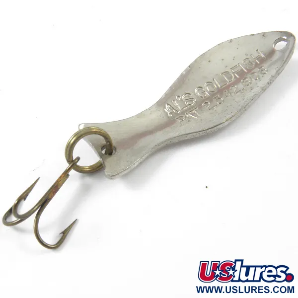 Al's gold fish Blizgė, Nikelis, 4,5g, Istorinis Dizainas, #3189