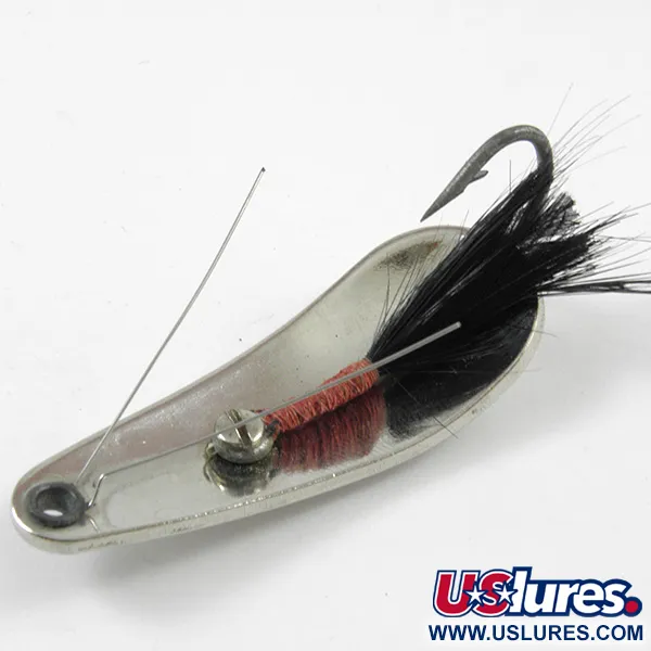 Vintage Weezel Rex Weedless Spoon, Nikelis, 12,5g, Nežolėjanti, #3207