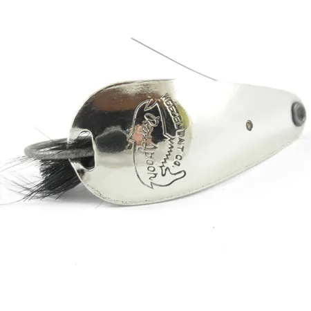 Vintage Weezel Rex Weedless Spoon, Nikelis, 12,5g, Nežolėjanti, #3207