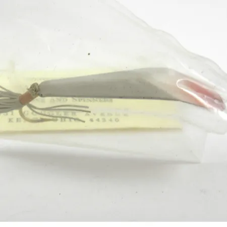 Weedless Barney Spoons Blizgė, Balta / Raudona, 7g, nekibanti, #3227