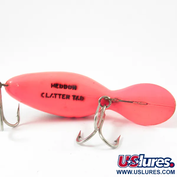 Heddon Tadpolly Clatter Tad Vobleris, Tigrinė Raudona / Juoda, 10g, #3229