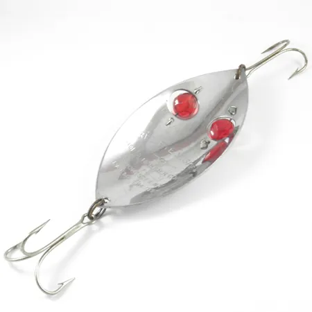 Hofschneider Red Eye Muskie Vartiklė, Nikelis, 70g, Raudonos akys, #3234