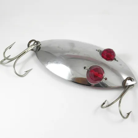 Hofschneider Red Eye Muskie Vartiklė, Nikelis, 70g, Raudonos akys, #3234