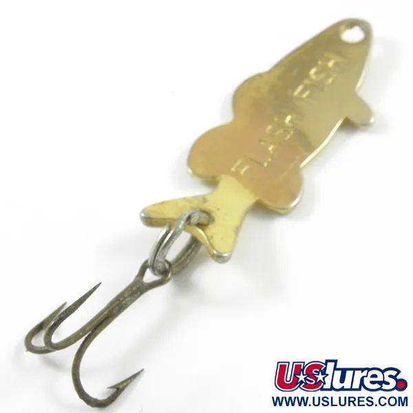 Flash Fish Blinkė, Auksinė, 3.4g, Žvynų tekstūra, #3253