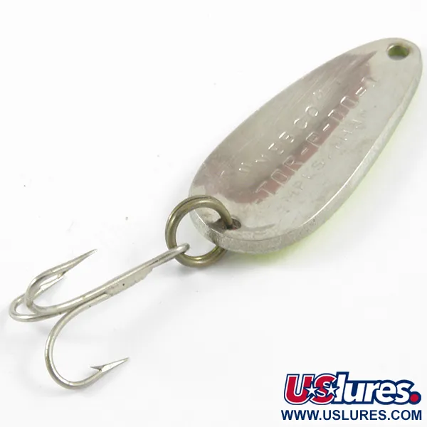 Nebco Tor-P-Do 1 Blizgė, Geltona/Raudona/Nikelis, 7g, Vintage, #3291