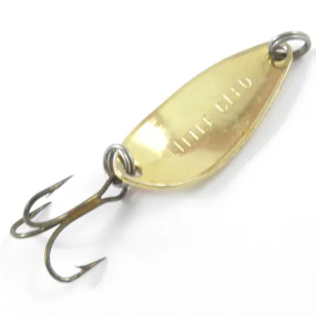 Seneca Little Cleo Blizgė, Auksinė / Oranžinė, 4g, Vintage USA, #3328