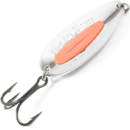 Blue Fox Pixee UV Blizgė, Muštas Nikelis/Oranžinė, 24g, UV, #3331