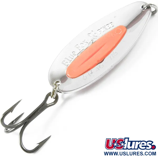 Blue Fox Pixee UV Blizgė, Muštas Nikelis/Oranžinė, 24g, UV, #3331