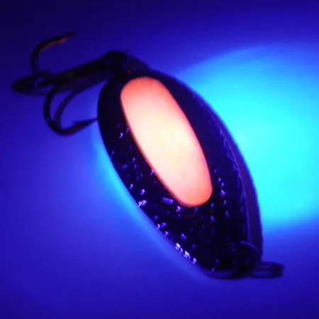 Blue Fox Pixee UV Blizgė, Muštas Nikelis/Oranžinė, 24g, UV, #3331