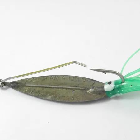 Weedless Fred Arbogast 3 Hawaiian Glow Blizgė, 16g, Žolių apsauga, #3338