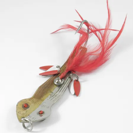 Herter's Wobbling Jig, Nikelis/Auksas, 14g, Apsaugotas kabliukas, #3340