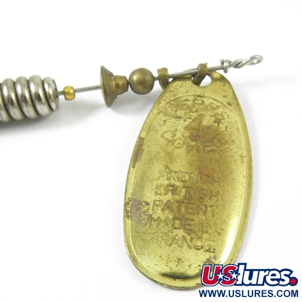 Mepps Comet Mino 4 Sukrė, Žalvaris, 12g, Guminukas, #3348