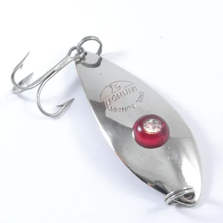 Paul Bunyan Minnow 67 Vartiklė, Nickel / Red Eye, 12g, #3390