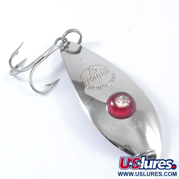 Paul Bunyan Minnow 67 Vartiklė, Nickel / Red Eye, 12g, #3390