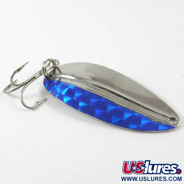 TODDCO Main liner Blizgė, Nikelis / Mėlyna, 12,5g, Vintage, #3395