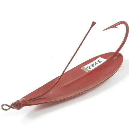 Weedless Johnson Silver Minnow Blizgė, Raudona/Balta, 14g, Nekibi, #3422