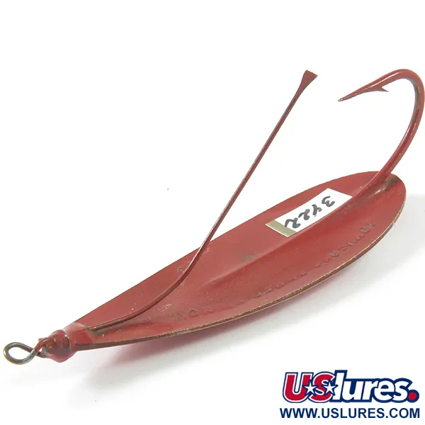 Weedless Johnson Silver Minnow Blizgė, Raudona/Balta, 14g, Nekibi, #3422