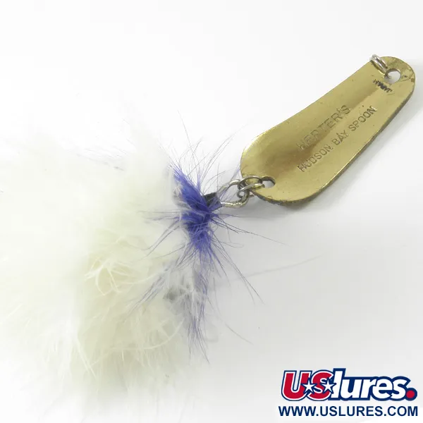 Herter's Hudson bay spoon Blisgė, Auksinė, 8g, Plunksnos, #3427