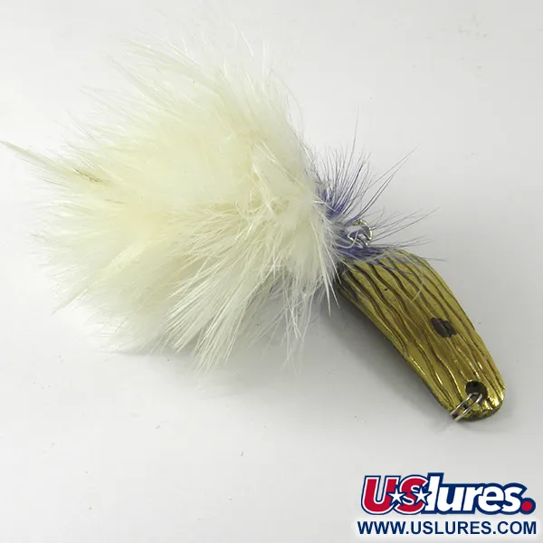 Herter's Hudson bay spoon Blisgė, Auksinė, 8g, Plunksnos, #3427