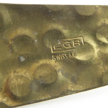 EGB Blizgė, Sidabras/Žalvaris sidabruota, 9g, rankų darbo, #3429