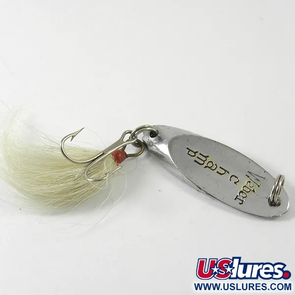 Weber MrChamp Blizgė, Nikelis, 8g, trišakis su plunksnomis, #3430