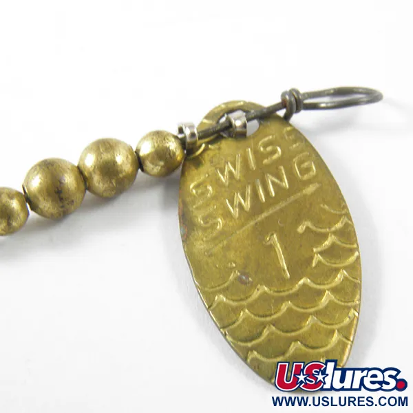 Renosky Lures Swiss Swing Sukriukė, Žalvaris, 1,6g, Žvyneliai, #3463