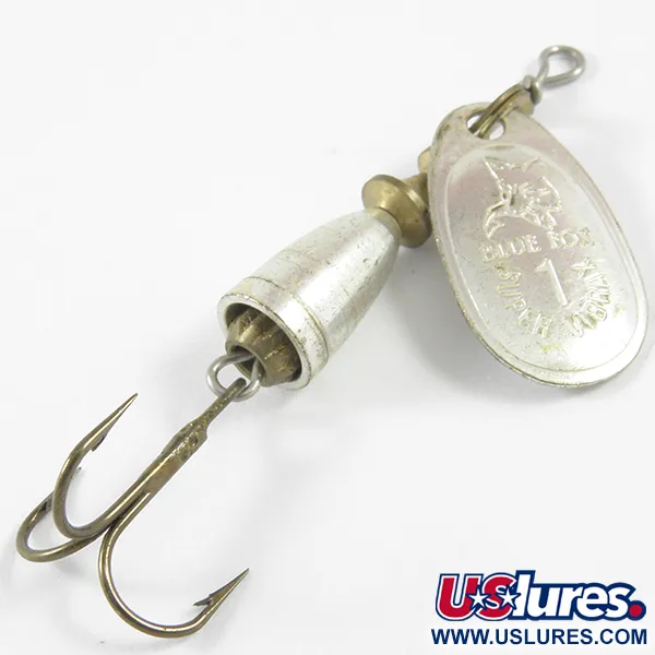 Blue Fox Super Vibrax 1 Sukrutė, Sidabras, 4g, Varpelio Formos, #3468