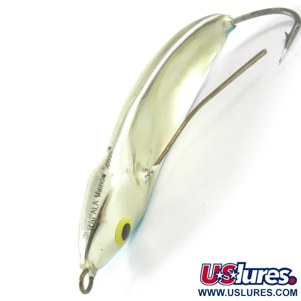 Weedless Rapala Minnow Spoon Vartiklė, Mėlyna Metalizuota, 10g, #3476