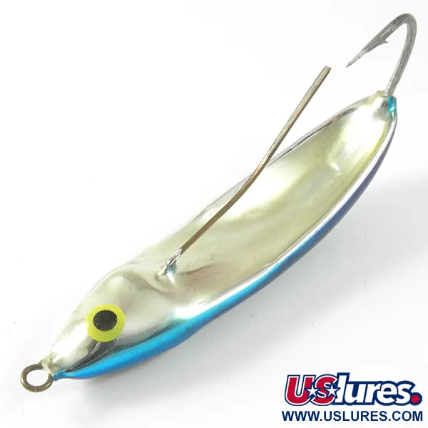 Weedless Rapala Minnow Spoon Vartiklė, Mėlyna Metalizuota, 10g, #3476